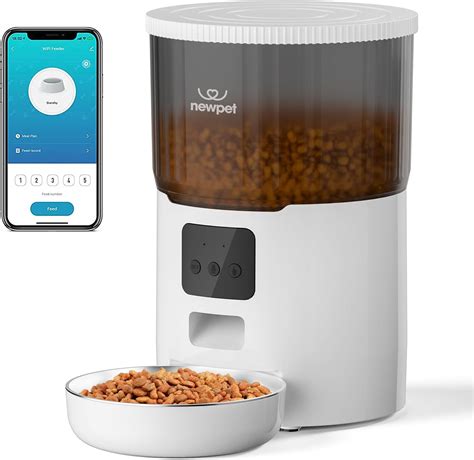 4L Alimentador Automático Cães Gatos Pets Programável Smart