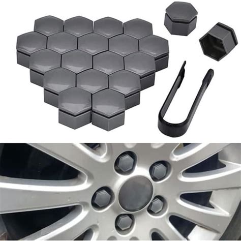 20 Pièces Cache Ecrou Voitures Roue Pour Opel Adam Combo Hexagonal