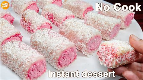 10 Minute Dessert Recipe With Few Ingredients Instant And Easy