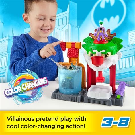Imaginext Dc Super Friends Color Changers The Joker Funhouse | HMX55