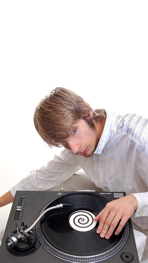 DJ Scratching Record stock photo. Image of city, cool - 14090962