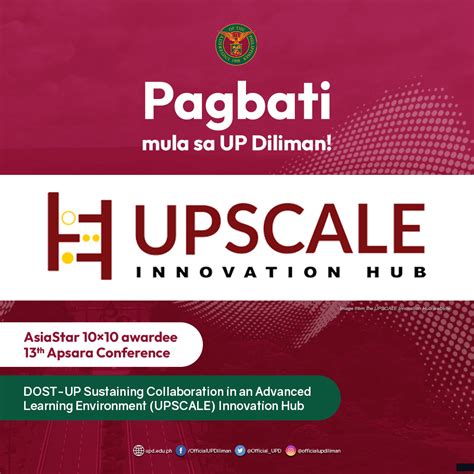 Up Diliman On Twitter The Dost Up Sustaining Collaboration In An