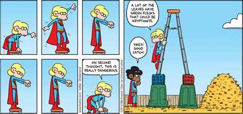 Super Safe Superman FoxTrot Comics By Bill Amend