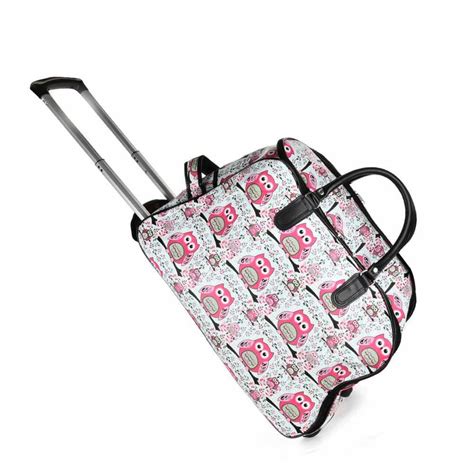 Large & Medium Size Ladies Waterproof Holdall Luggage Travel Bag With Wheel | eBay