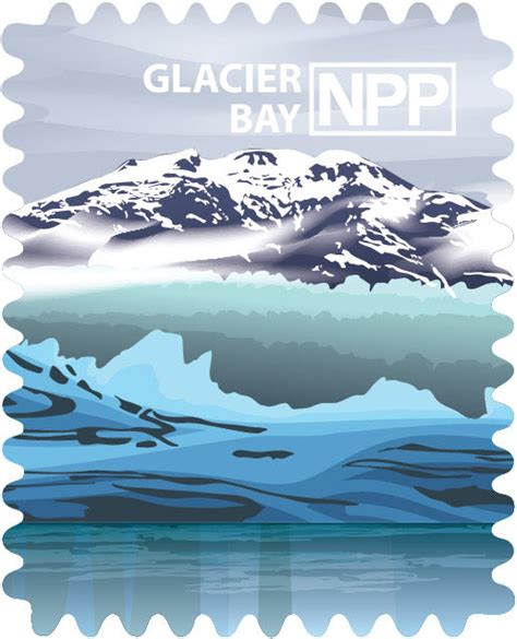 Glacier Bay National Park And Preserve Travel Stamp Travel Stamps