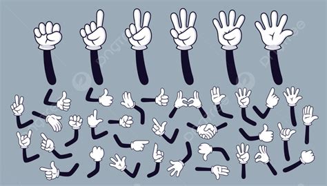 Hand Gesture Cartoon Vector Hd Images Cartoon Hands Gesture Sign Hand