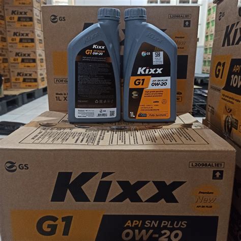 Jual KIXX G1 0W 20 Fully Synthetic 1 Liter Shopee Indonesia