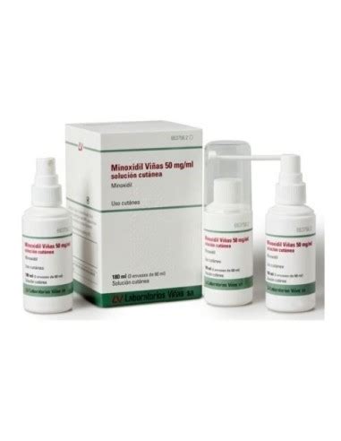 Comprar Minoxidil Vi As Mg Ml Solucion Cutanea Frascos Ml A