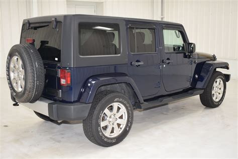 Pre Owned 2013 Jeep Wrangler Unlimited Sahara 4d Sport Utility In Paris 103949a Dan Cummins