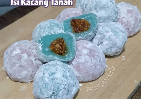 Resep Mochi Isi Kacang Tanah Oleh Hening Lestari Cookpad