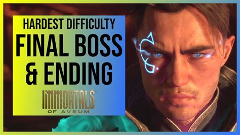 Immortals Of Aveum Final Boss And Ending HARDEST Difficulty YouTube