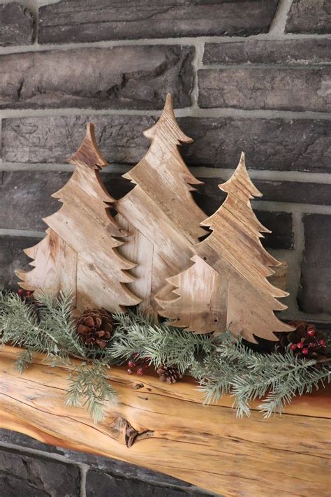 Rustic Pine Tree Made From Barn Wood Weathered Reclaimed Etsy 1000