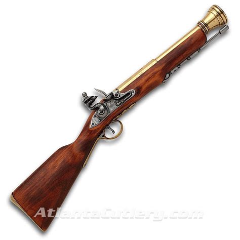 Pirate Blunderbuss Non Firing Flintlock - Atlanta Cutlery