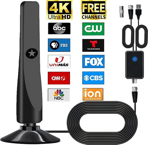 Amazon Tv Antenna For Smart Tv Indoor Tv Antenna Upgraded