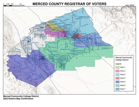 District Maps Merced College