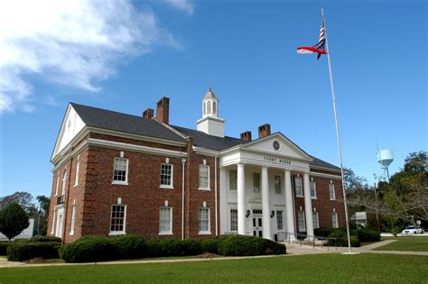 Calhoun County Courthouse Morgan Ga David Reed Flickr