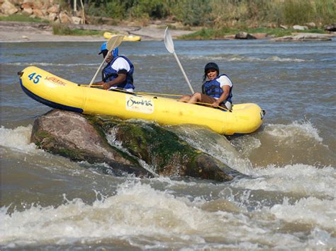 River Rafting On The Vaal Mega Adventure Destination In Parys