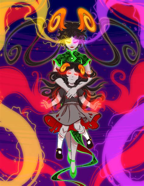 Damara Megido Aradia Megido The Handmaid Homestuck Ms Paint Adventures под катом