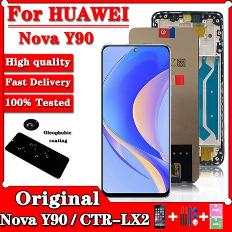 Original For Huawei Nova Y Ctr Lx Lcd Display Touch Screen