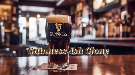 Brew A Guinness Ish Dry Irish Stout Grain To Glass Video Youtube