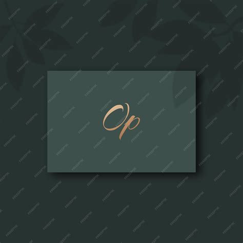 Premium Vector Op Logo Design Template