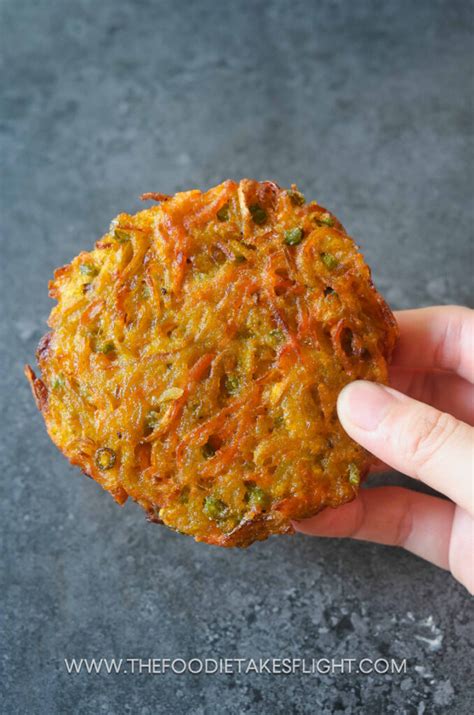 Mixed Vegetable Okoy Filipino Fritters The Foodie Takes Flight