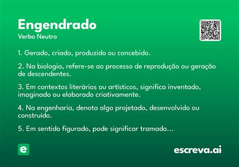 O Que Significa Engendrar - Engendrado - Significado e Sinônimo - escreva.ai