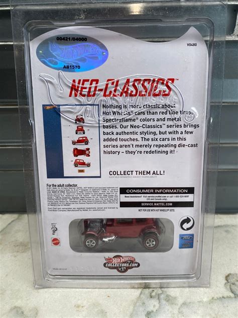 Hot Wheels Redline Club Rlc Neo Classics Series Ford Vicky Low