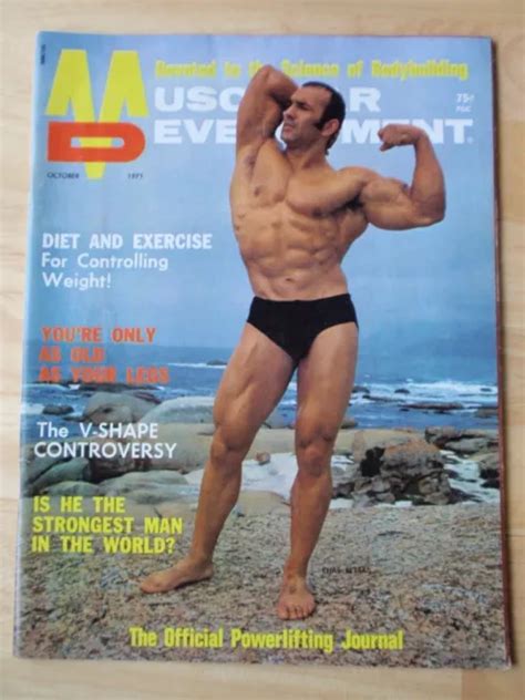 MUSCULAR DEVELOPMENT BODYBUILDING Muscle Magazine JOE DODD 5 71 4 76