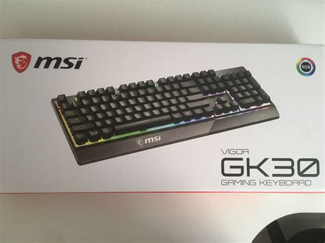 Клавиатура MSI Vigor GK30 — купить в интернет-магазине ОНЛАЙН ТРЕЙД.РУ