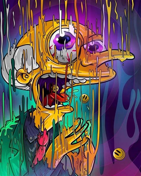 The Best 23 Wallpaper Acid Trippy Cartoons