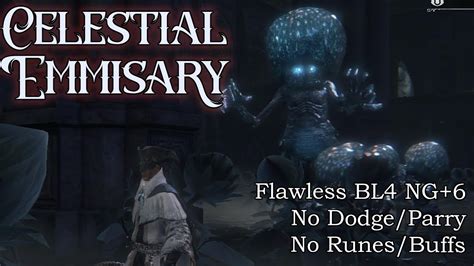 Bloodborne Celestial Emissary Flawless Bl No Dodge Parry Runes