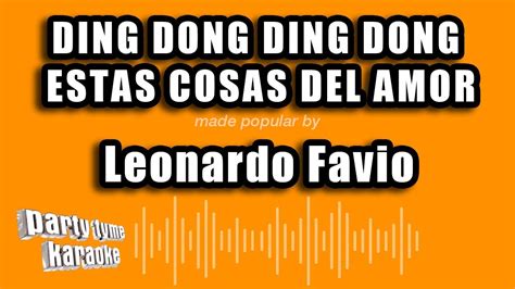 Leonardo Favio Ding Dong Ding Dong Estas Cosas Del Amor Versi N