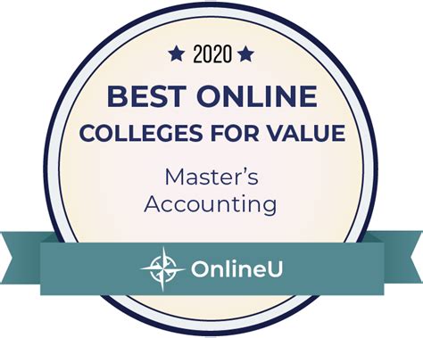 2020 Best Master S In Accounting Online Degrees