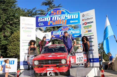 Titano Motorsport Torna Su Terra Al 51 San Marino Rally Rally Storici