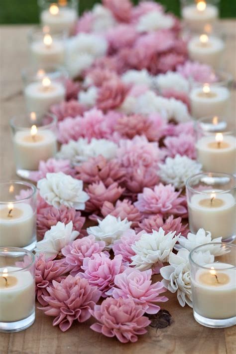 31 centros de mesa para boda con velas todo inspiración 2024