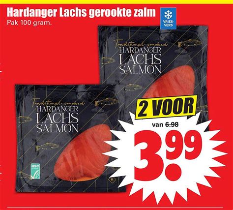 Hardanger Lachs Gerookte Zalm Aanbieding Bij Dirk 1Folders Nl