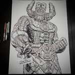 Vvxiu The Most Detailed Drawing Ever I Think Of Galactus Film