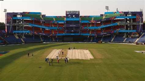 IND Vs AFG World Cup 2023 Arun Jaitley Stadium Pitch Report For India