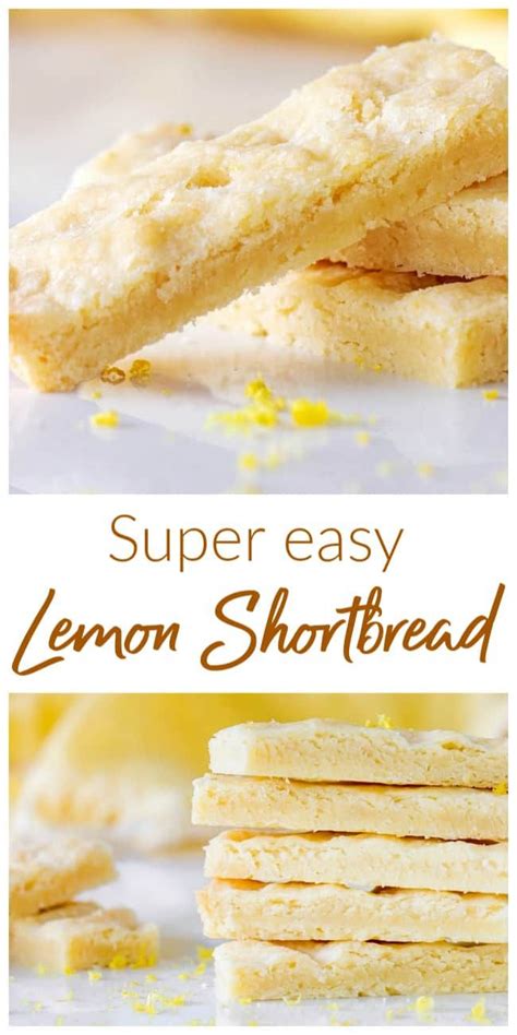 Easy Lemon Shortbread Artofit