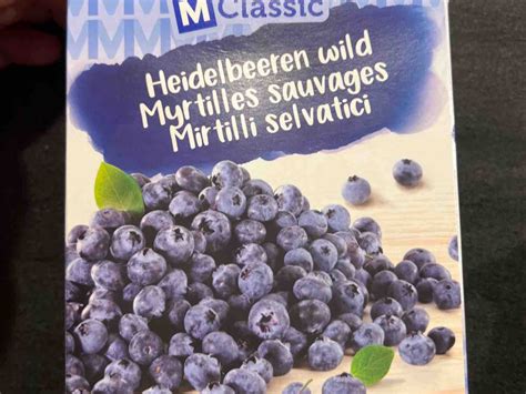 Migros Heidelbeeren Wild Kalorien Neue Produkte Fddb