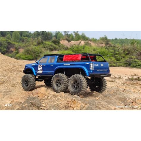 Cross RC AT6 EMO 6x6 1/10 RTR Azul 4Wd