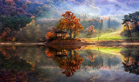 Stunning Reflected Landscapes Capture The Beauty Of South Korea | Bored ...