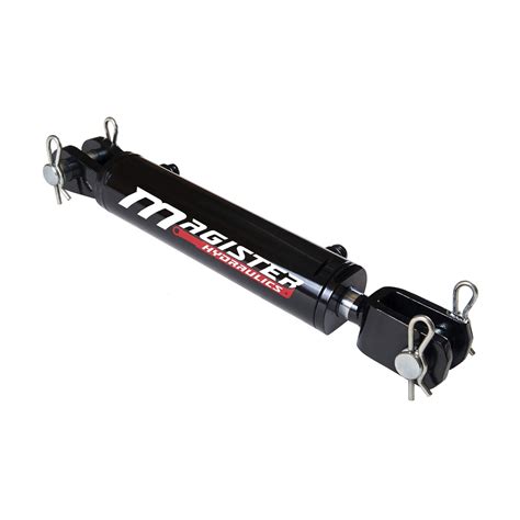 Magister Hydraulics Double Acting Hydraulic Cylinder Ag Clevis Hydraulic Cylinder 2500 Psi Tie