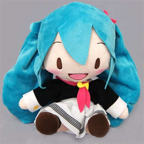 駿河屋 破損品 初音ミク メガジャンボふわふわぬいぐるみ ”初音ミク”制服ver 「vocaloid」（ぬいぐるみ）