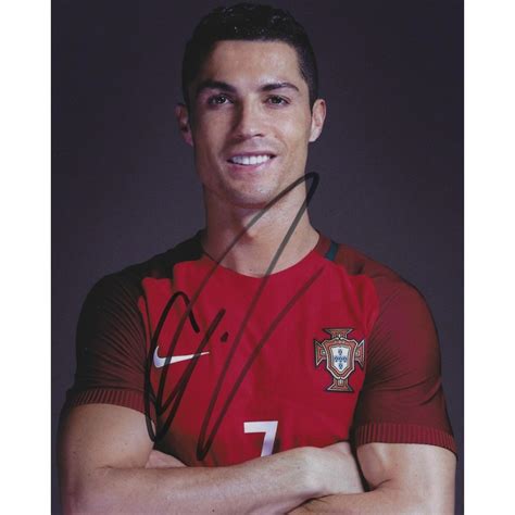 Cristiano RONALDO Autograph