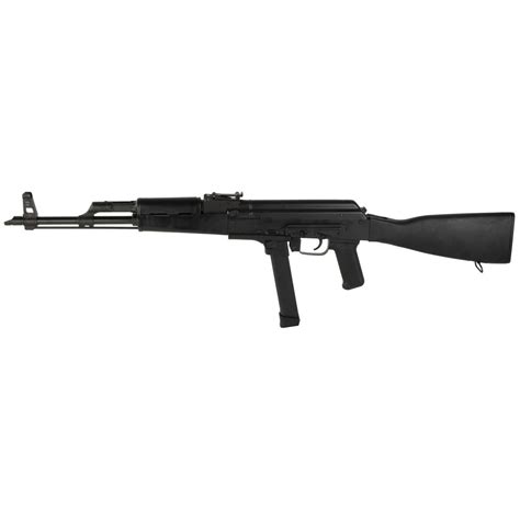 Century Arms Wasr M Ak 9mm Rifle Ak 9 Tactical Polymer 16” 33rd Glock Semi Auto Rifles At