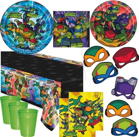 Teenage Mutant Ninja Turtles Birthday Party Supplies Plates