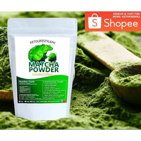 Pure Matcha Powder Unsweetened Ceremonial Gradehighest Grade Of