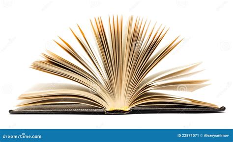 Libro Aperto Del Vecchio Nero Immagine Stock Immagine Di Vecchio